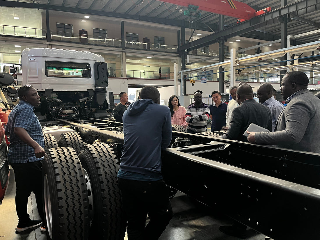 International Customers Visit Shenbai for On-Site Inspection of Special Vehicles