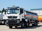 SINOTRUK HOWO TX7 350HP 8x4 Fuel Tanker Truck - Front Quarter View