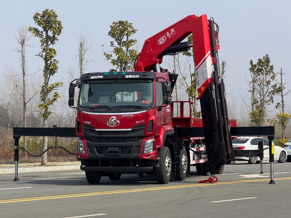 DongFeng 8T 350HP Knuckle Boom Crane
