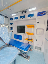 JMC Shunda Mid-wheelbase Mid-roof Diesel Patient Monitor Ambulance